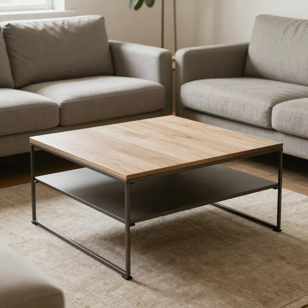 Elegant modular furniture in natural lighting