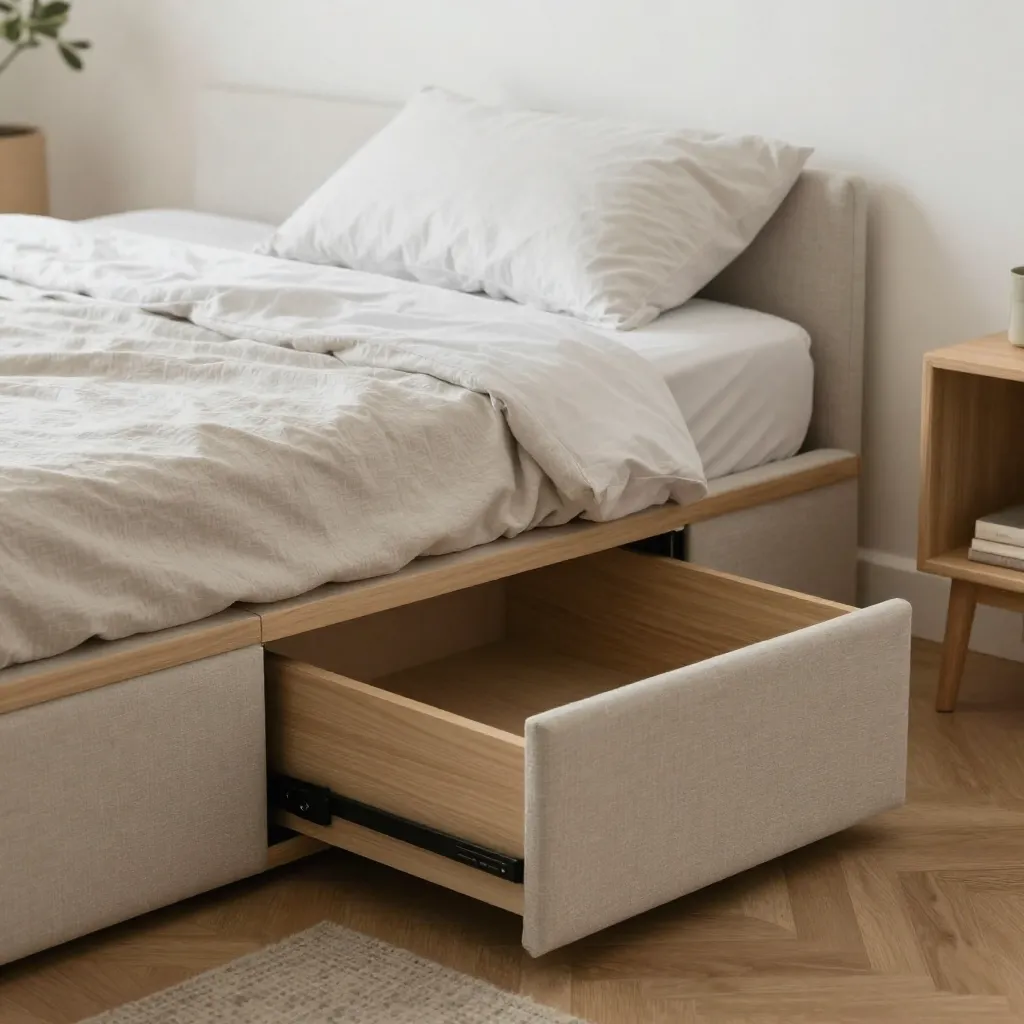 Modern modular furniture in contemporary home setting